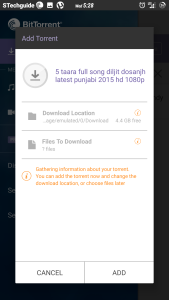 BitTorrent for android 