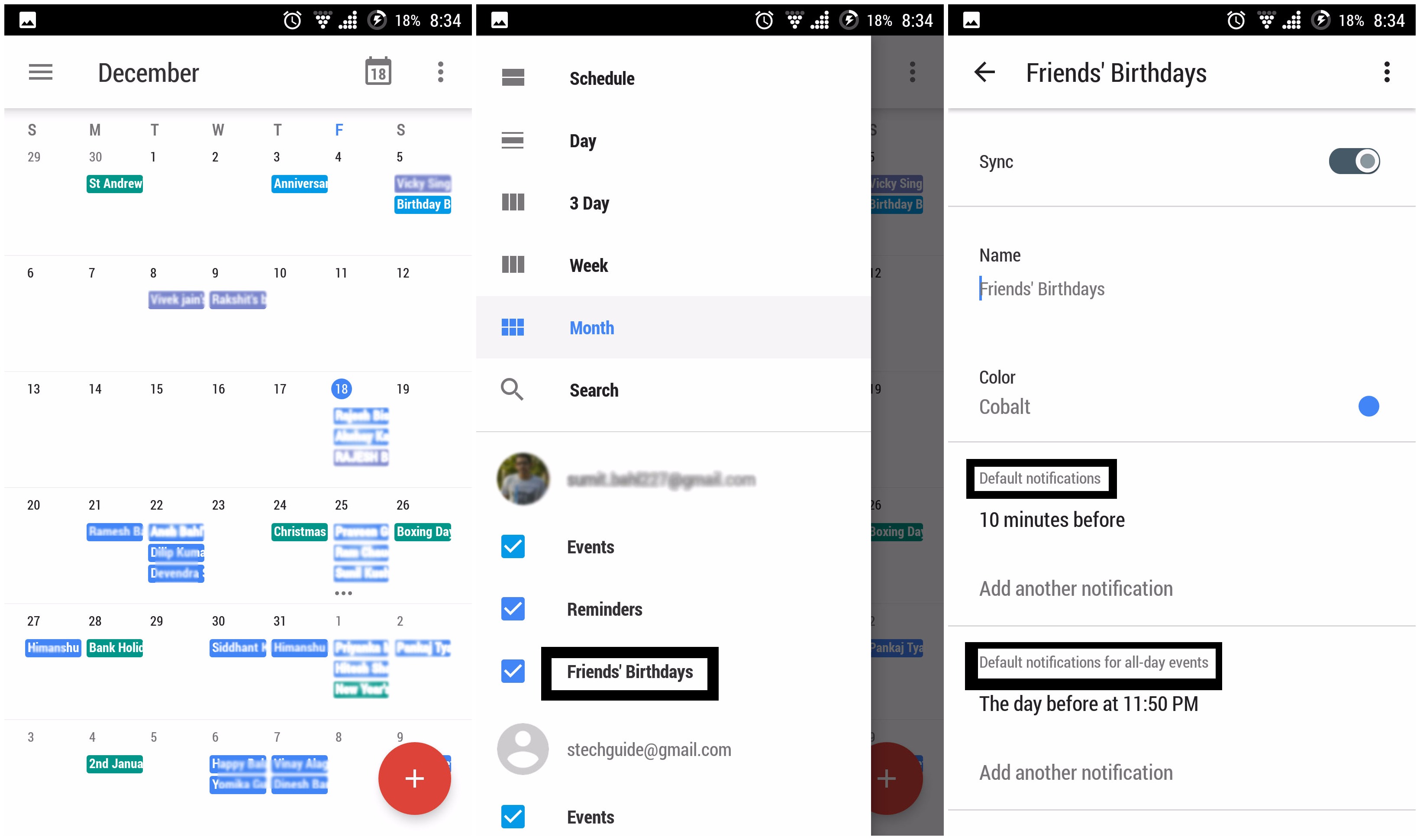 How To Sync Facebook Birthdays With Google Calendar