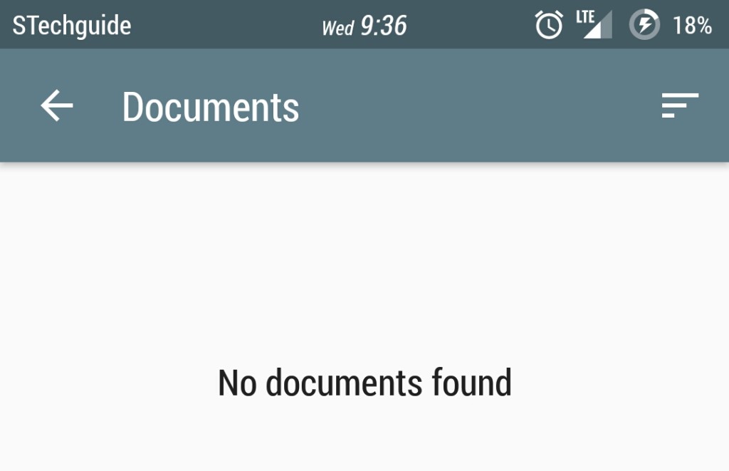 Whatsapp document sharing feature 