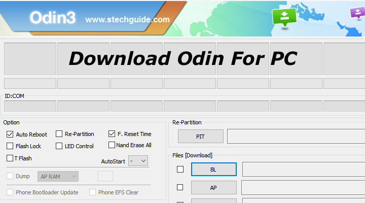 Download Odin for Samsung Galaxy Devices