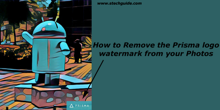 How to Remove Prisma logo watermark from your Photos