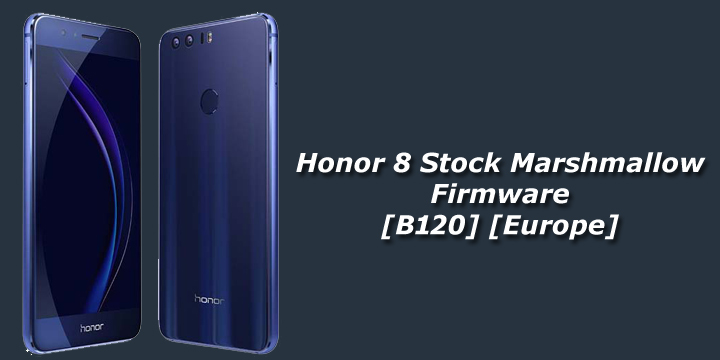 Honor 8 firmware download