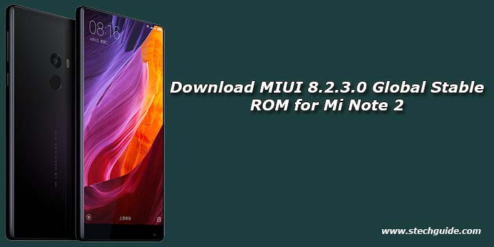 MIUI 8.2.1.0 Global Stable ROM for Mi Mix