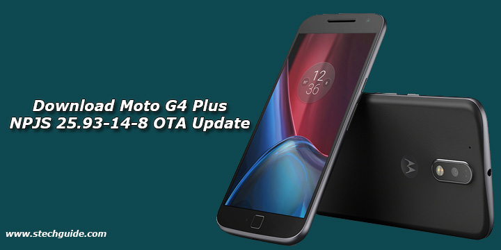 Download Moto G4 Plus NPJS 25.93-14-8 OTA Update