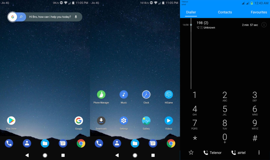 Android Oreo theme