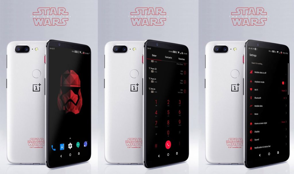 OnePlus 5T Star Wars Theme