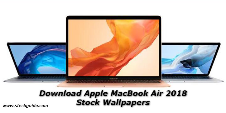 Download Apple MacBook Air 2018 Stock Wallpapers
