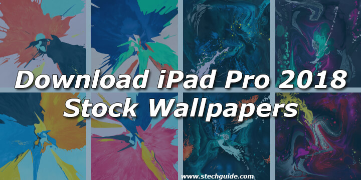 Download iPad Pro 2018 Stock Wallpapers