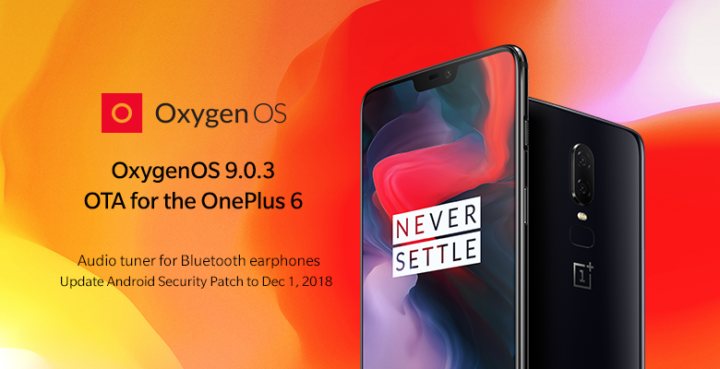 Download OxygenOS 9.0.3 for OnePlus 6 (Full Rom + OTA)