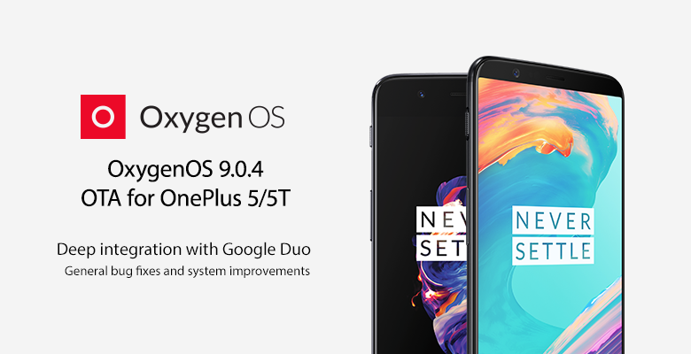 Download OxygenOS 9.0.4 for OnePlus 5 and OnePlus 5T
