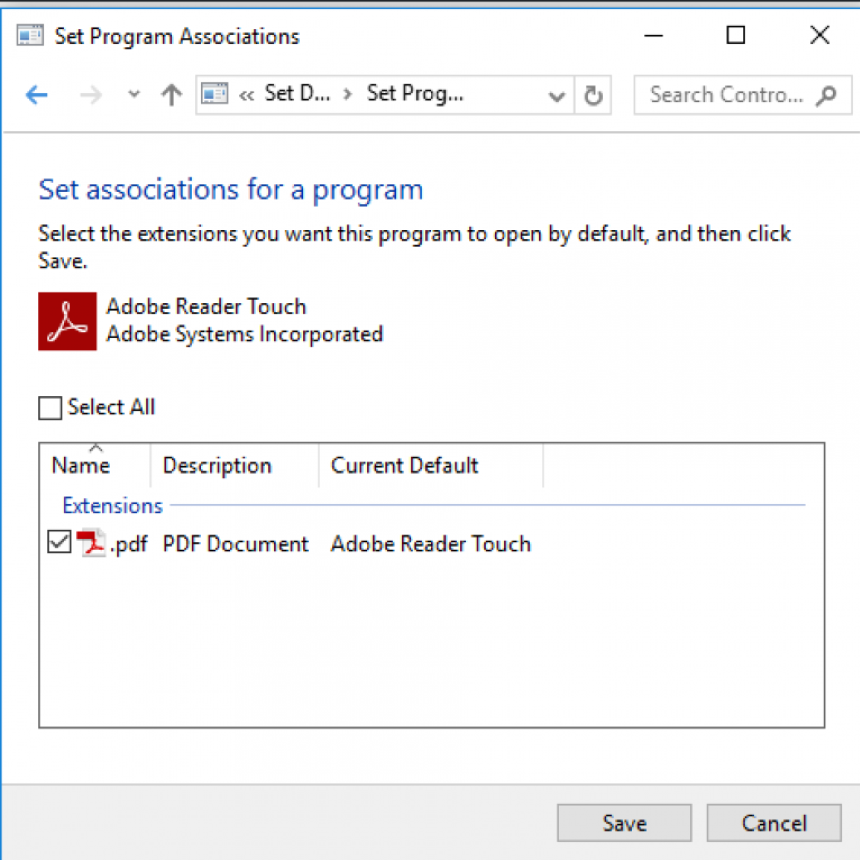 what is adobe reader touch