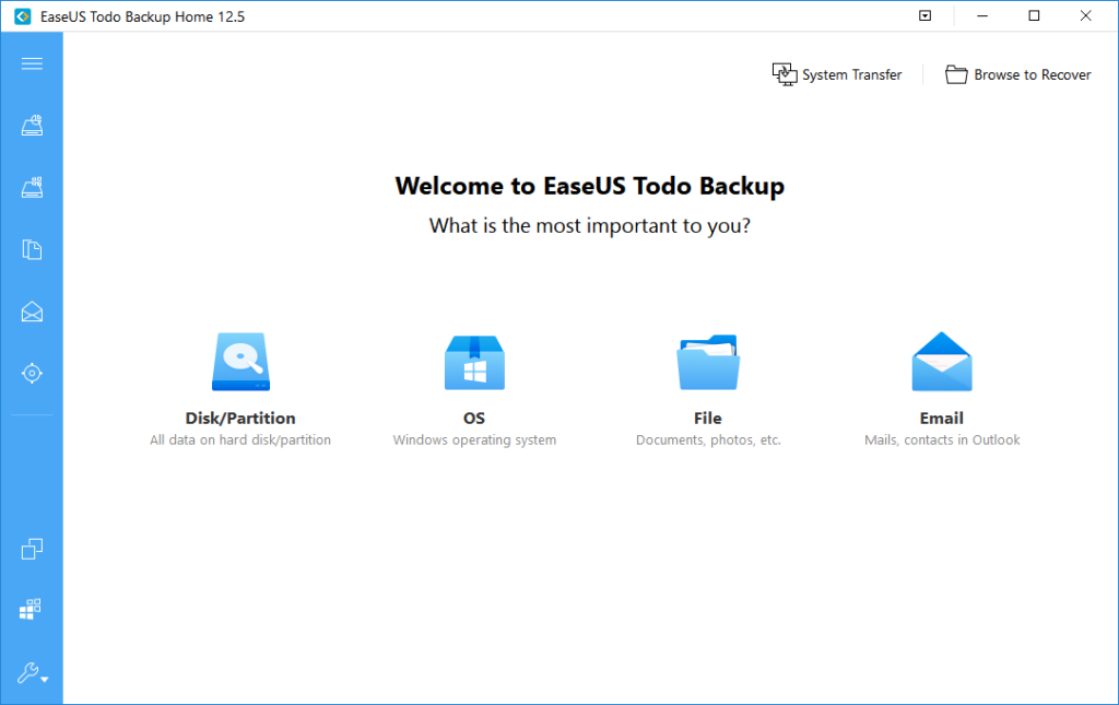 EaseUS Todo Backup