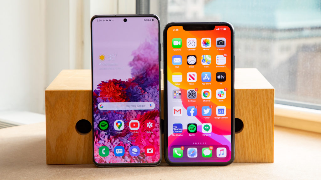 Samsung Galaxy S20 Vs iPhone 11