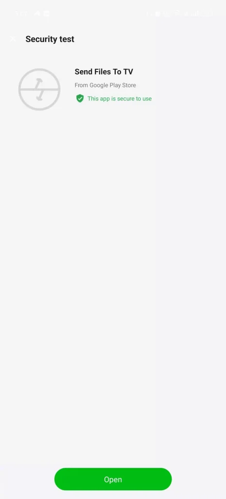 App Security Test OnePlus