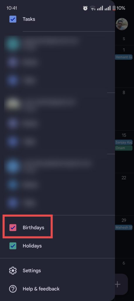 Syncing Birthdays with Google Calendar