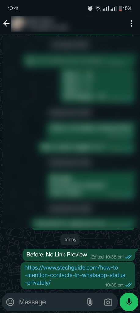 Fix WhatsApp Link Preview Not Working