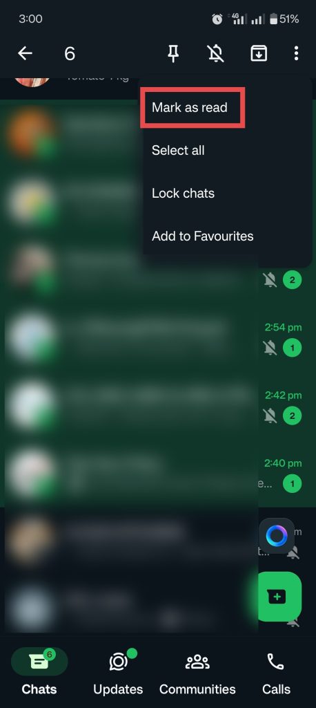 Use WhatsApp Read All Messages Feature