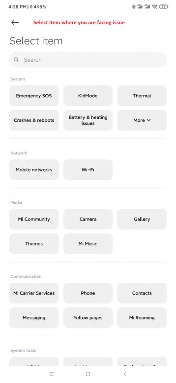 Beta tester feedback