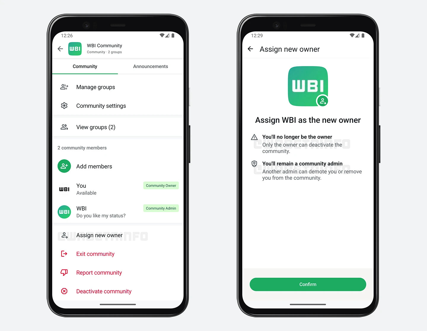 How to Transfer Community Ownership in WhatsApp