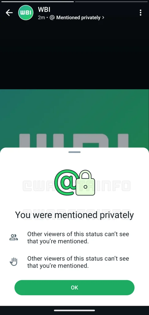 Mention Privately