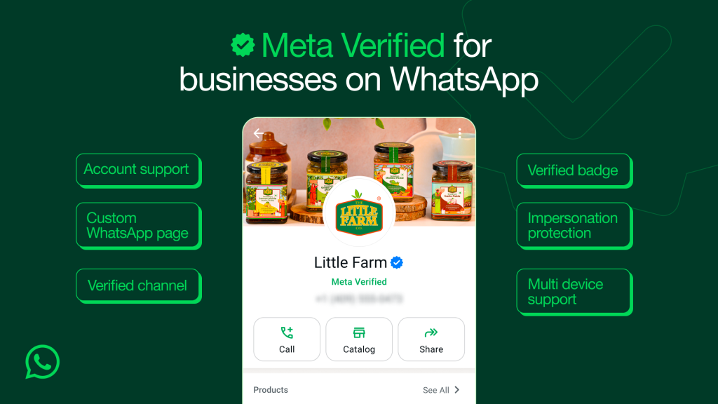 Meta Verified for WhatsApp Business
