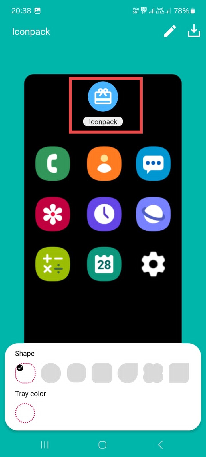 Apply the OneUI 7.0 Icon Pack