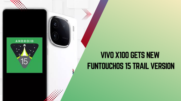 FuntouchOS 15 beta update for the Vivo X100