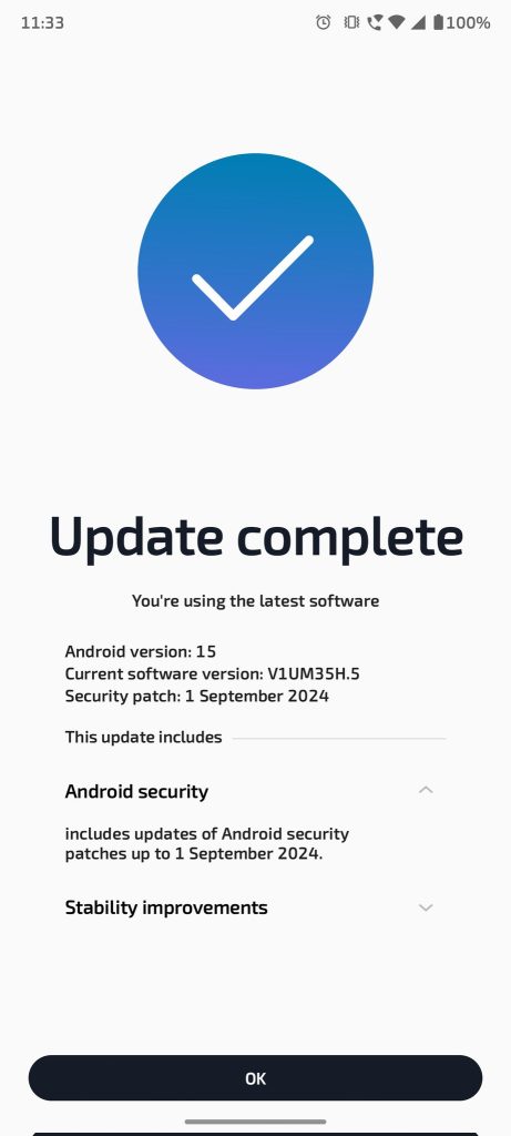 Android 15 Beta on Moto Edge 50 Pro