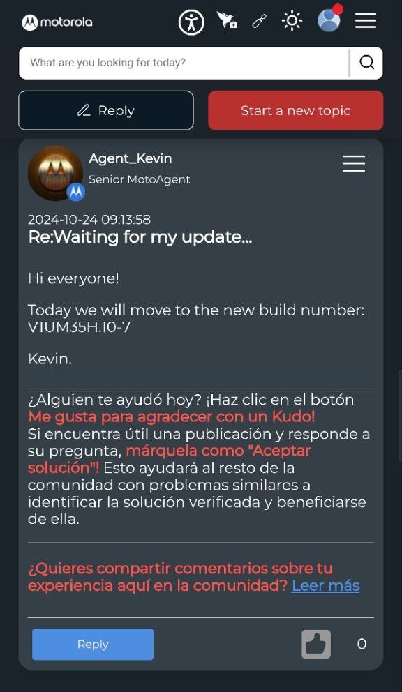 Android 15 Beta on Moto Edge 50 Pro