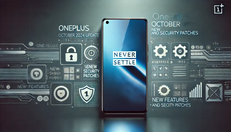 OnePlus October 2024 Update