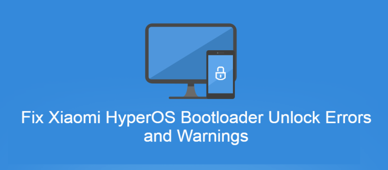 Fix Xiaomi HyperOS Bootloader Unlock Errors and Warnings