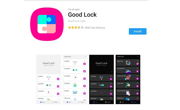 Install Good Lock