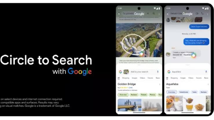 OxygenOS 15 Google circle to search