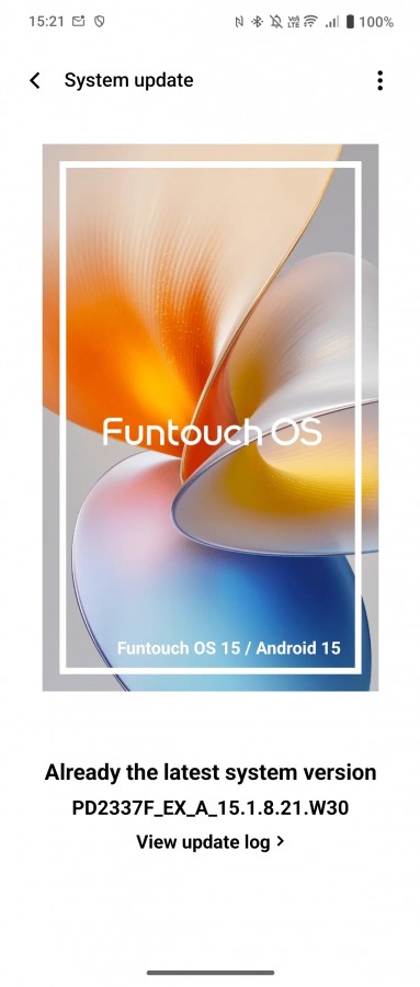 Android 15 for Vivo X Fold3 Pro