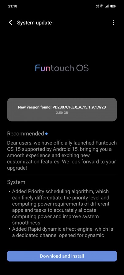Android 15 for iQOO 12_1