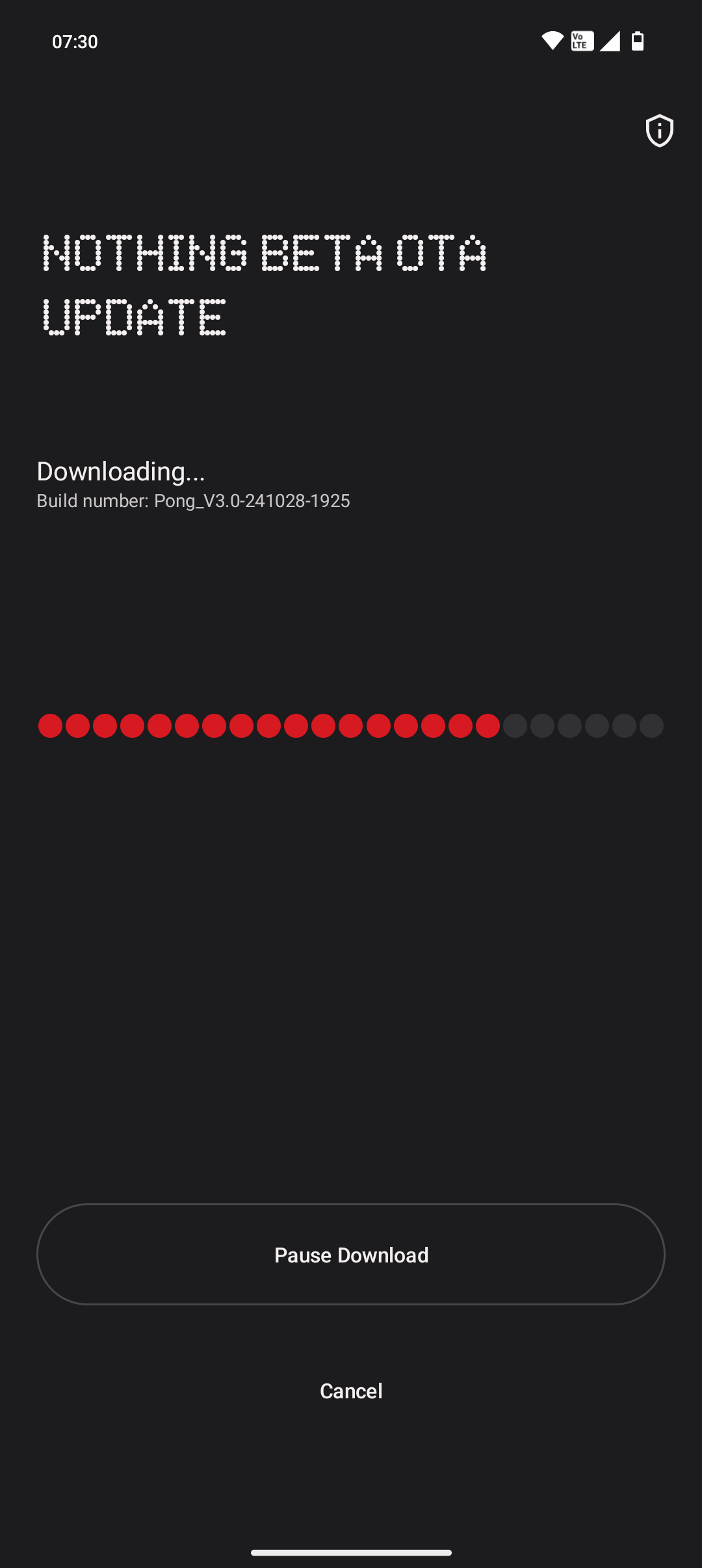 Nothing OS 3.0 update for Phone 2