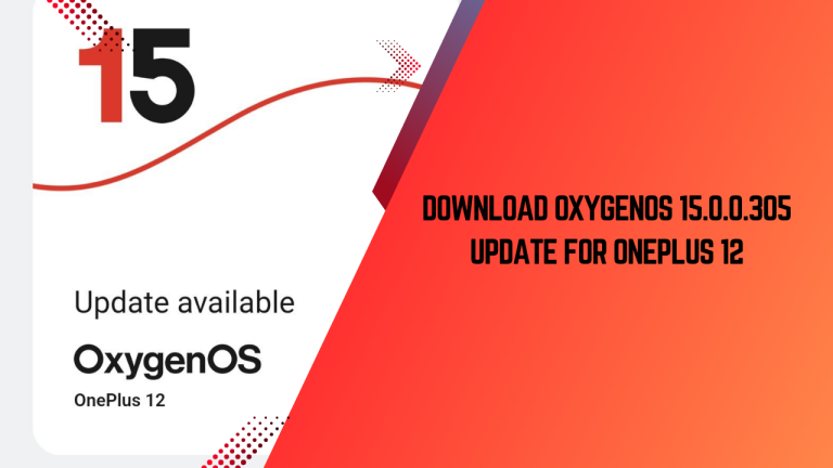 Download OxygenOS 15.0.0.305 Update for OnePlus 12