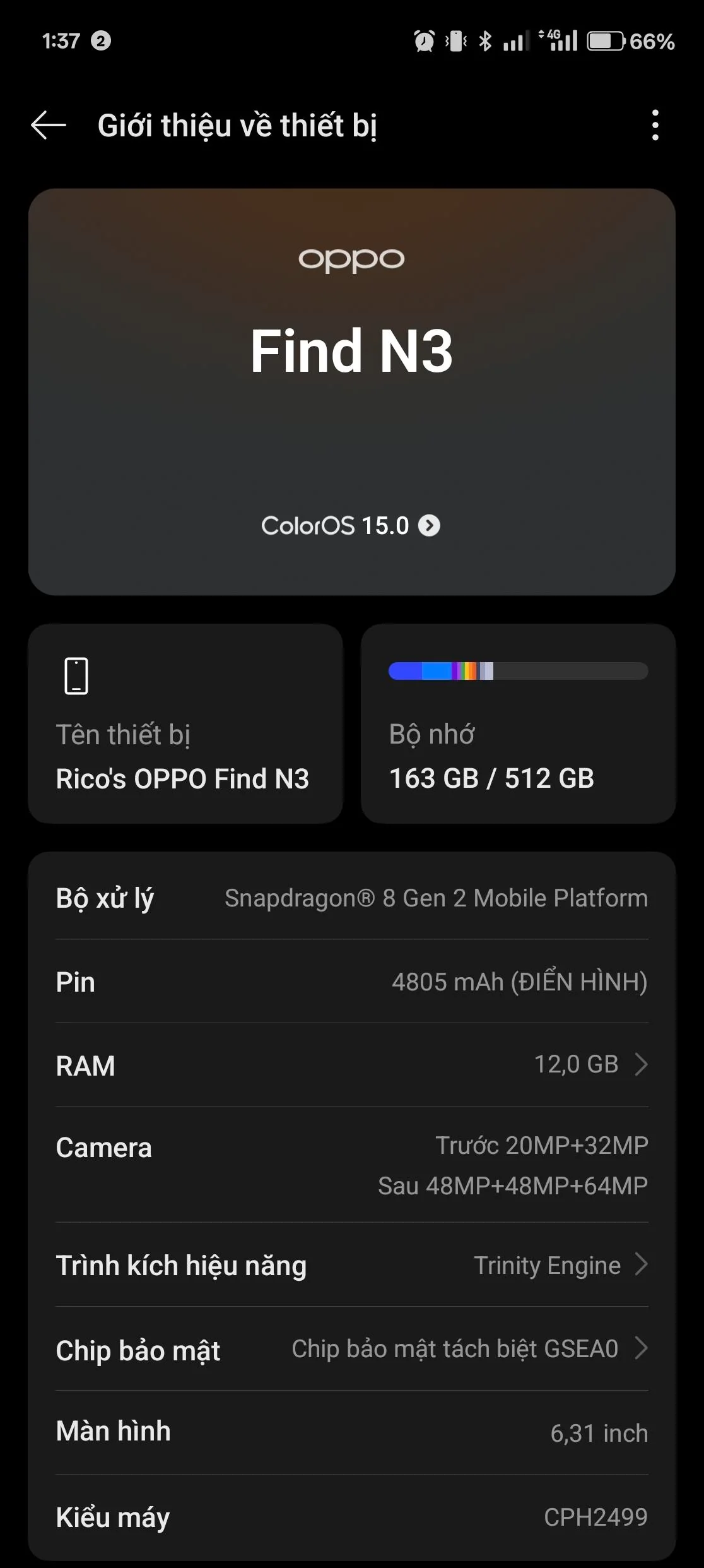 ColorOS 15 Update for Find N3 and Reno 11 Pro
