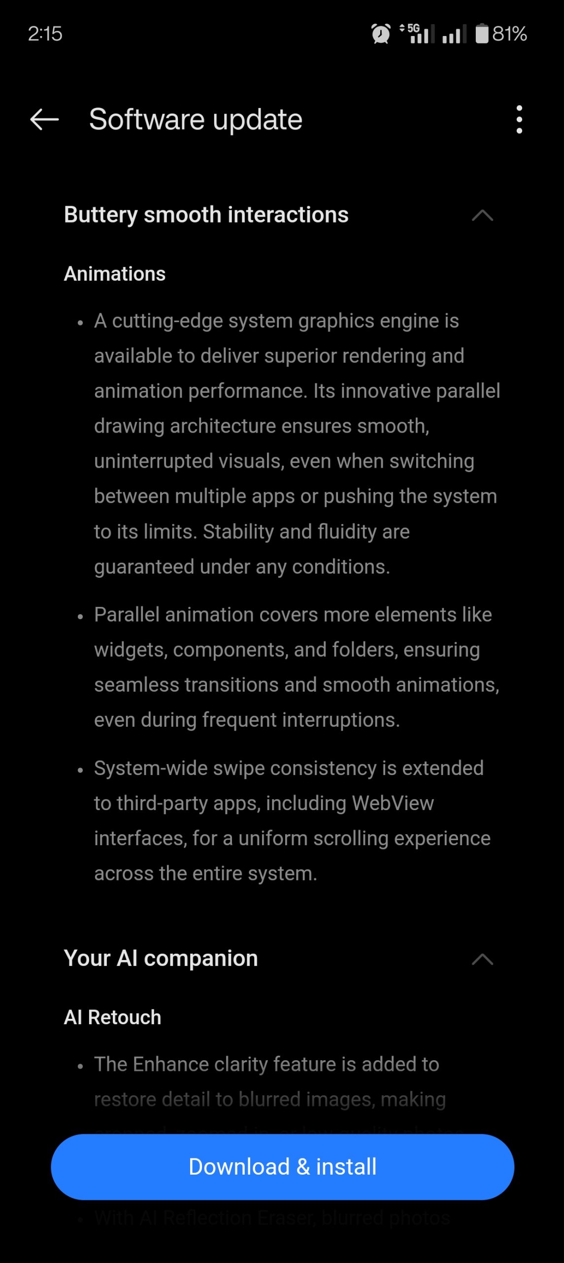 Download Stable OxygenOS 15 for OnePlus 11R