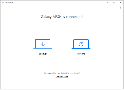 backup with Smart Switch